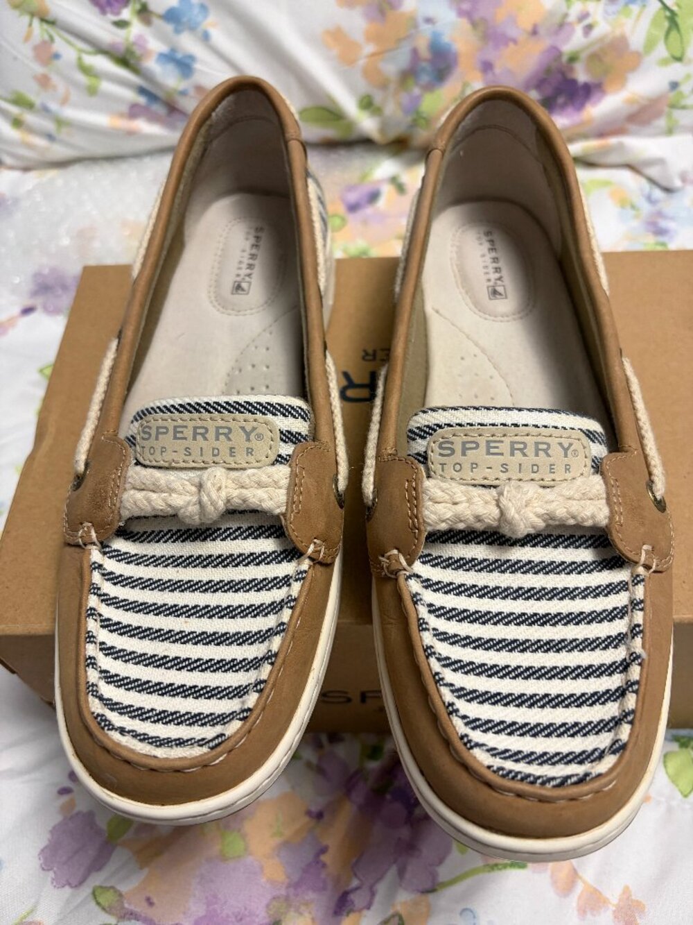 Women's Sperry Leather Top-Sider Shoes Pre-Owned - Excellent Condition Size 8